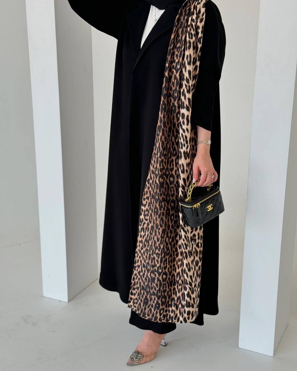 ABAYA TIGER NOIRE