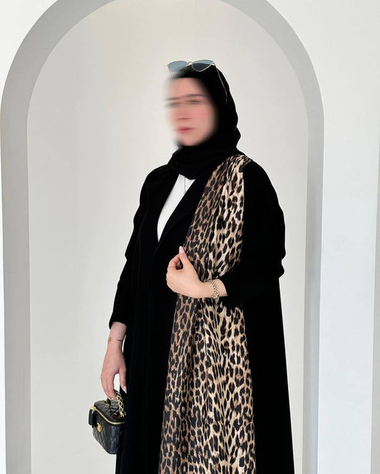 ABAYA TIGER NOIRE