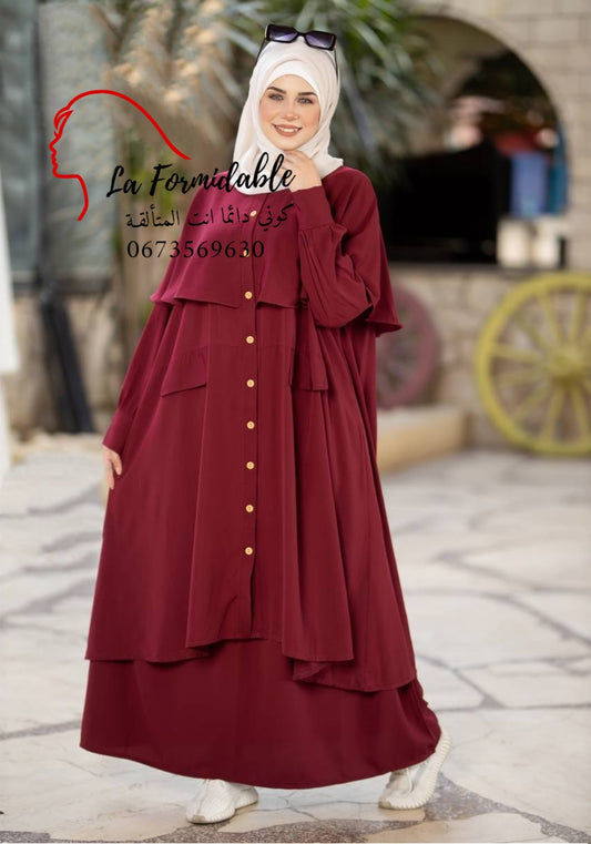 Hijab jelbab 2 piece