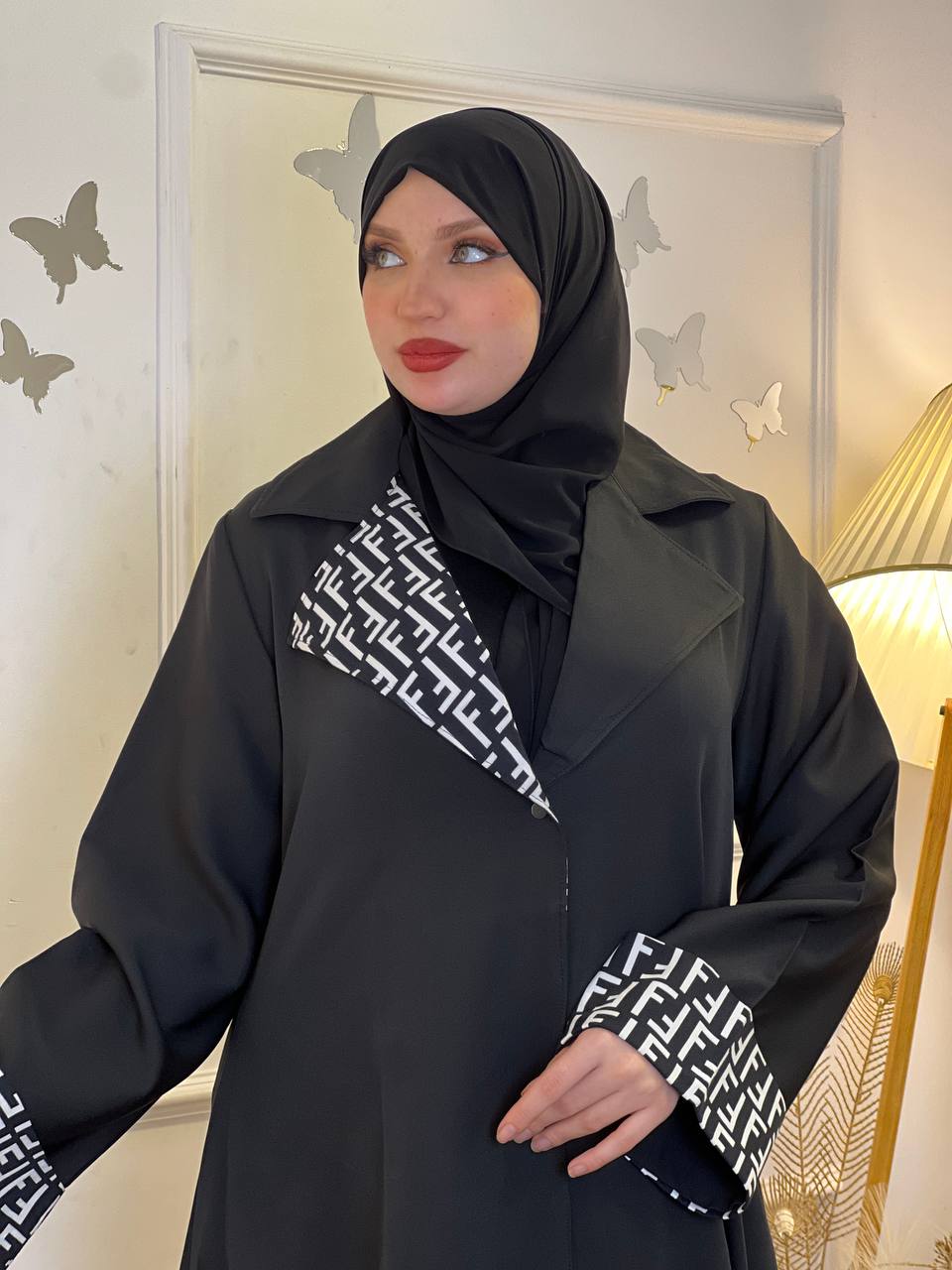 Abaya Fendi collection 2025
